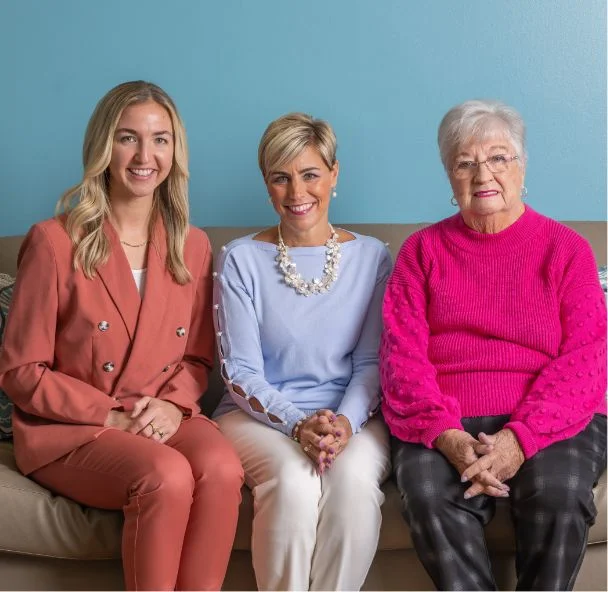 Lindsay, Colleen, and Peggy